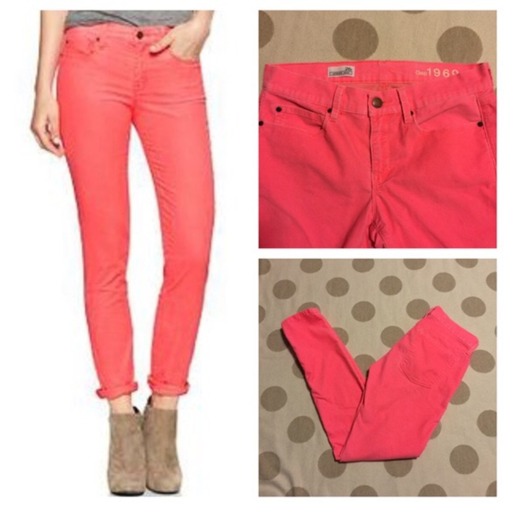 GAP Orange Legging Jean